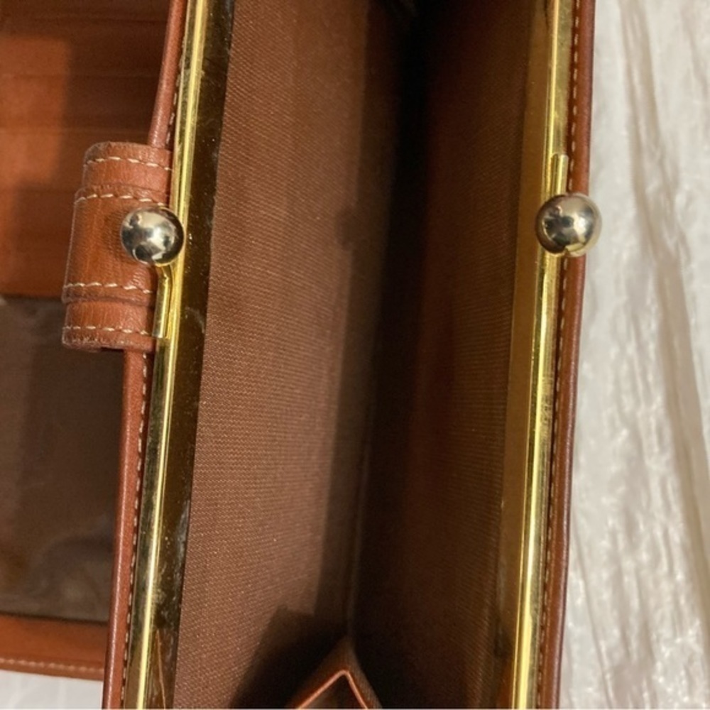 Coach vintage black and brown leather Sheridan wallet rare - Picture 11 of 14